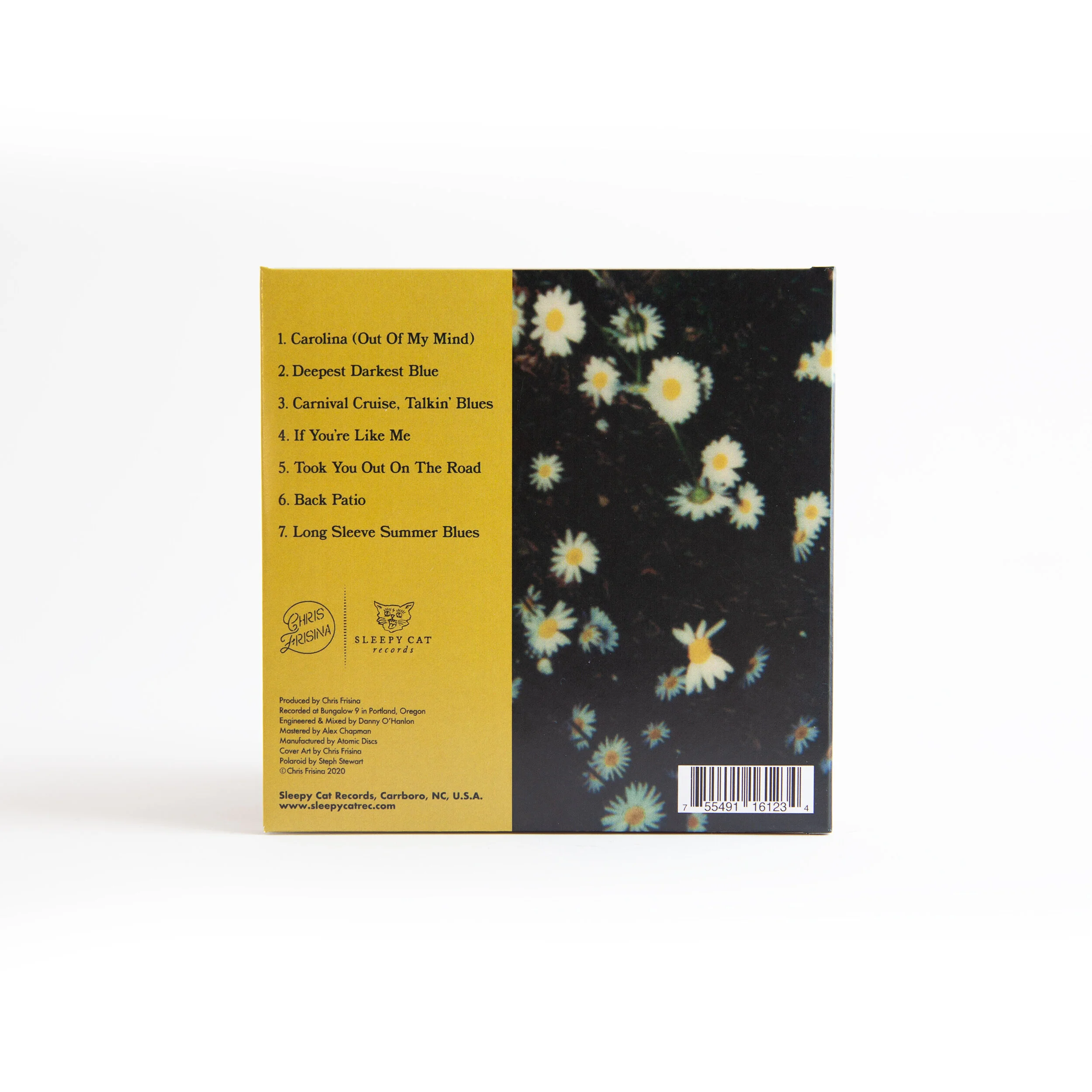 Chris Frisina - Carolina(Out of my Mind) - CD — Sleepy Cat Records